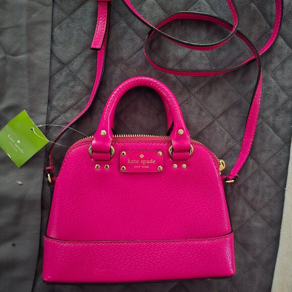 NWT Kate Spade Pink Mini Rachelle Purse - Picture 1 of 2